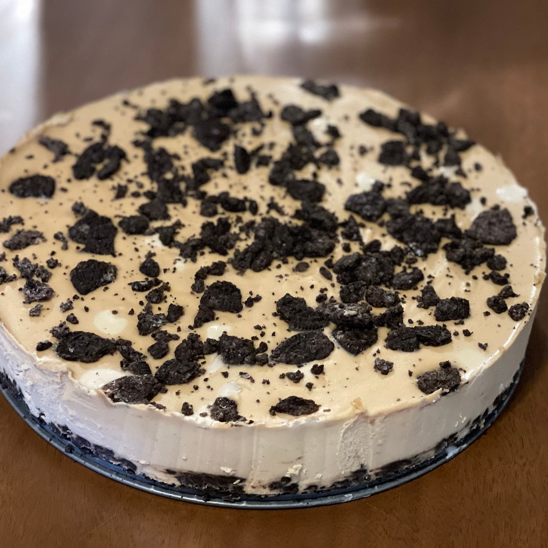 Gluten-free vegan peanut butter pie 