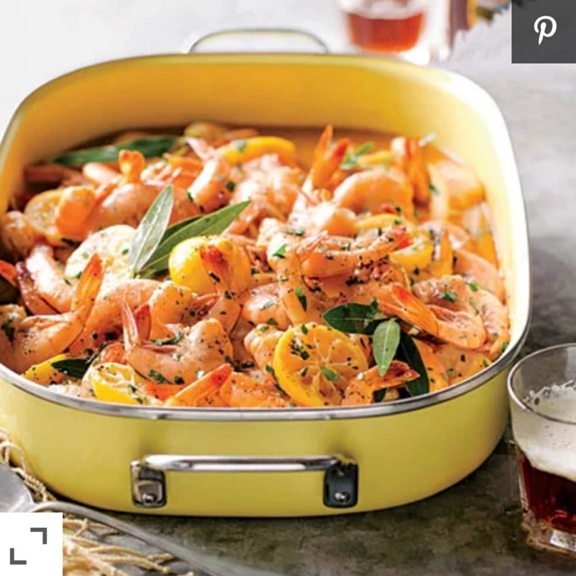 Beer-Braised BBQ Shrimp
