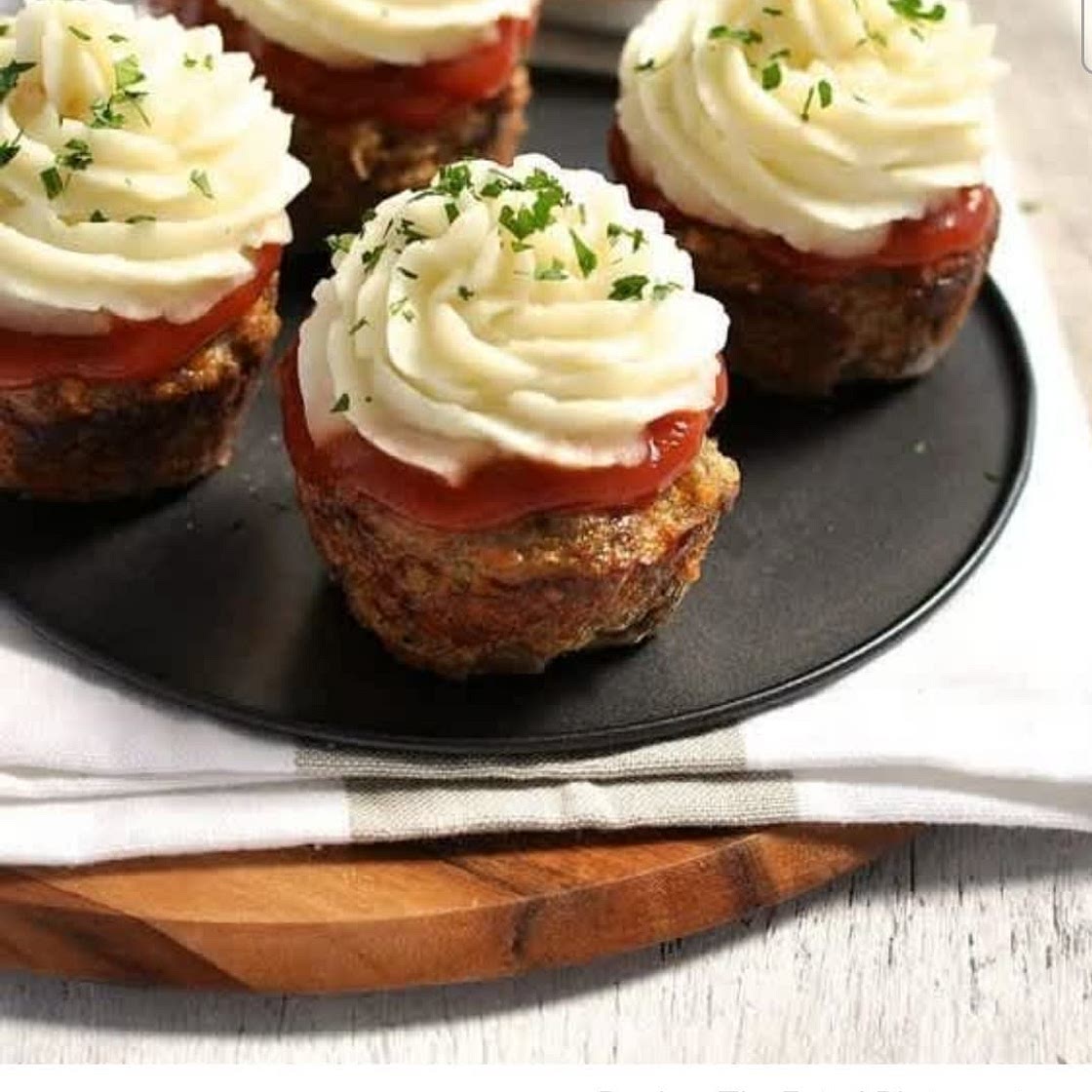 Meatloaf cupcakes