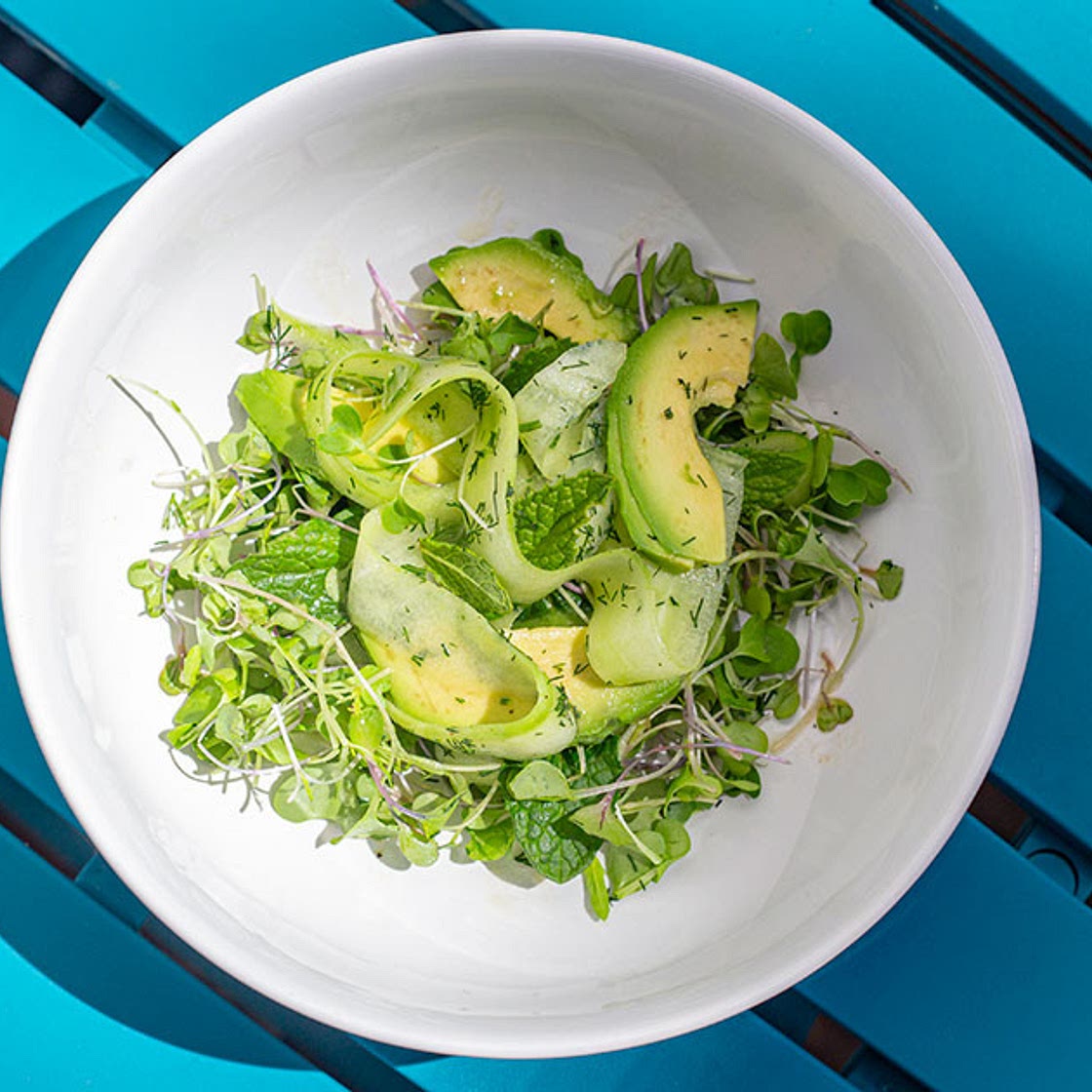 Cooling Cucumber-Avocado Salad Recipe for Summertime