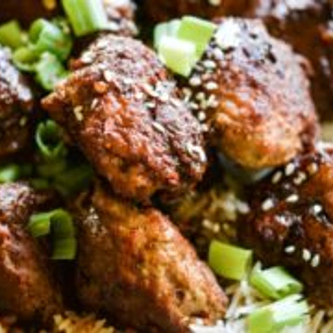 Slow Cooker Turkey Teriyaki Meatballs