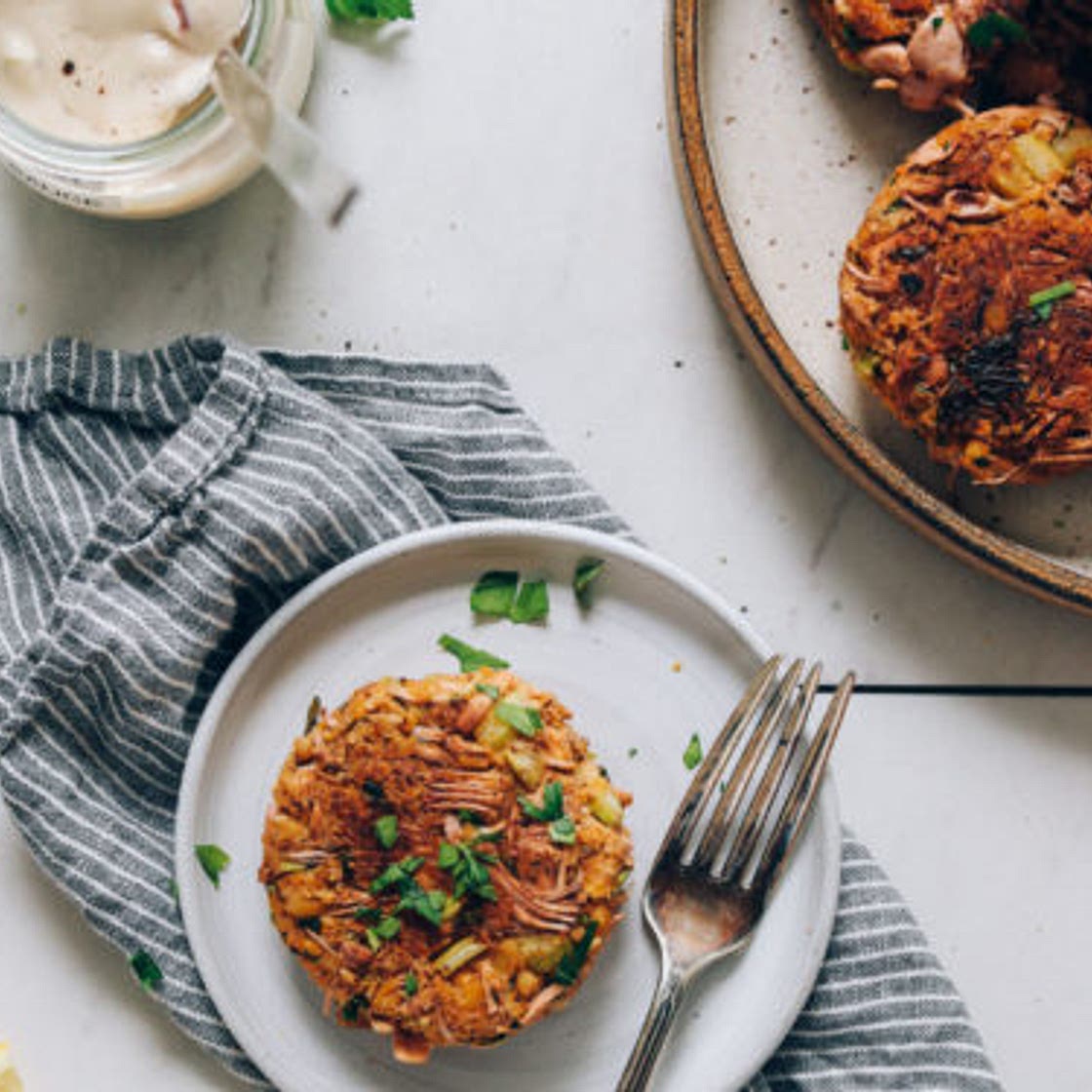 Easy Vegan "Crab" Cakes (GF)