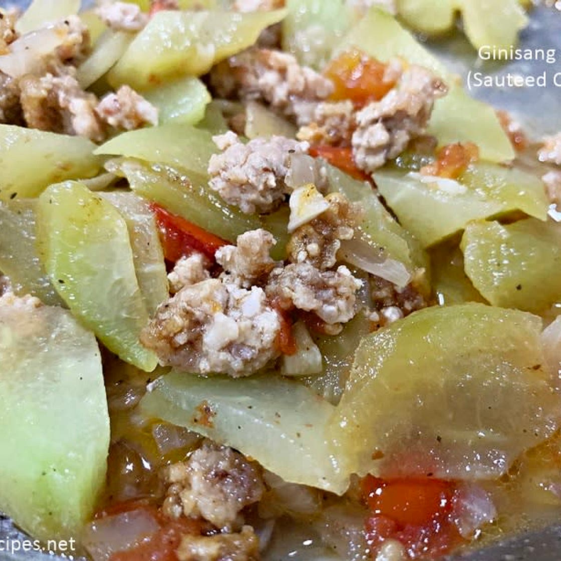 Ginisang Sayote
