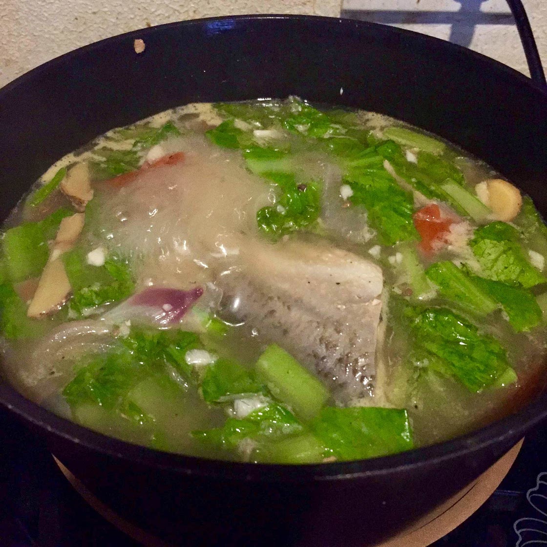 Bangus with Mustasa Soup