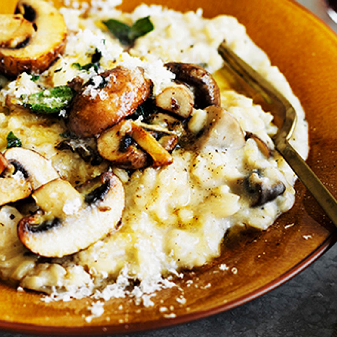 Mushroom risotto