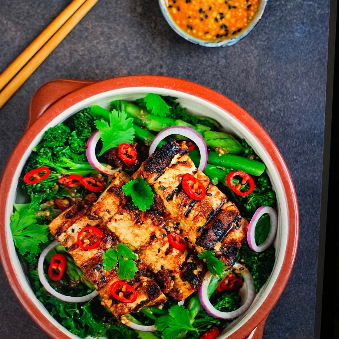 Satay Tofu Salad 