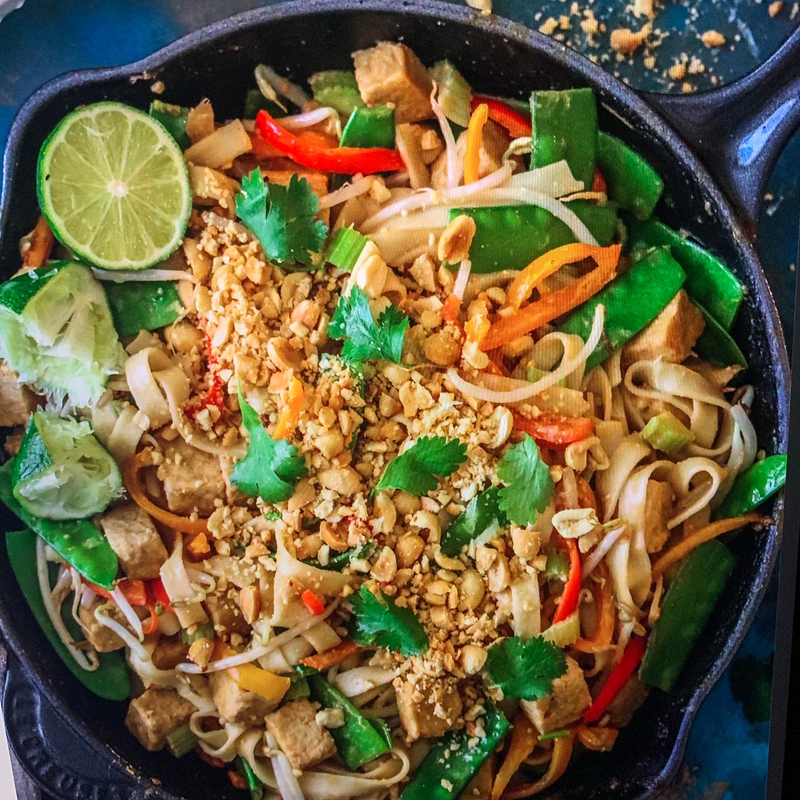 toasted peanut thai salad 