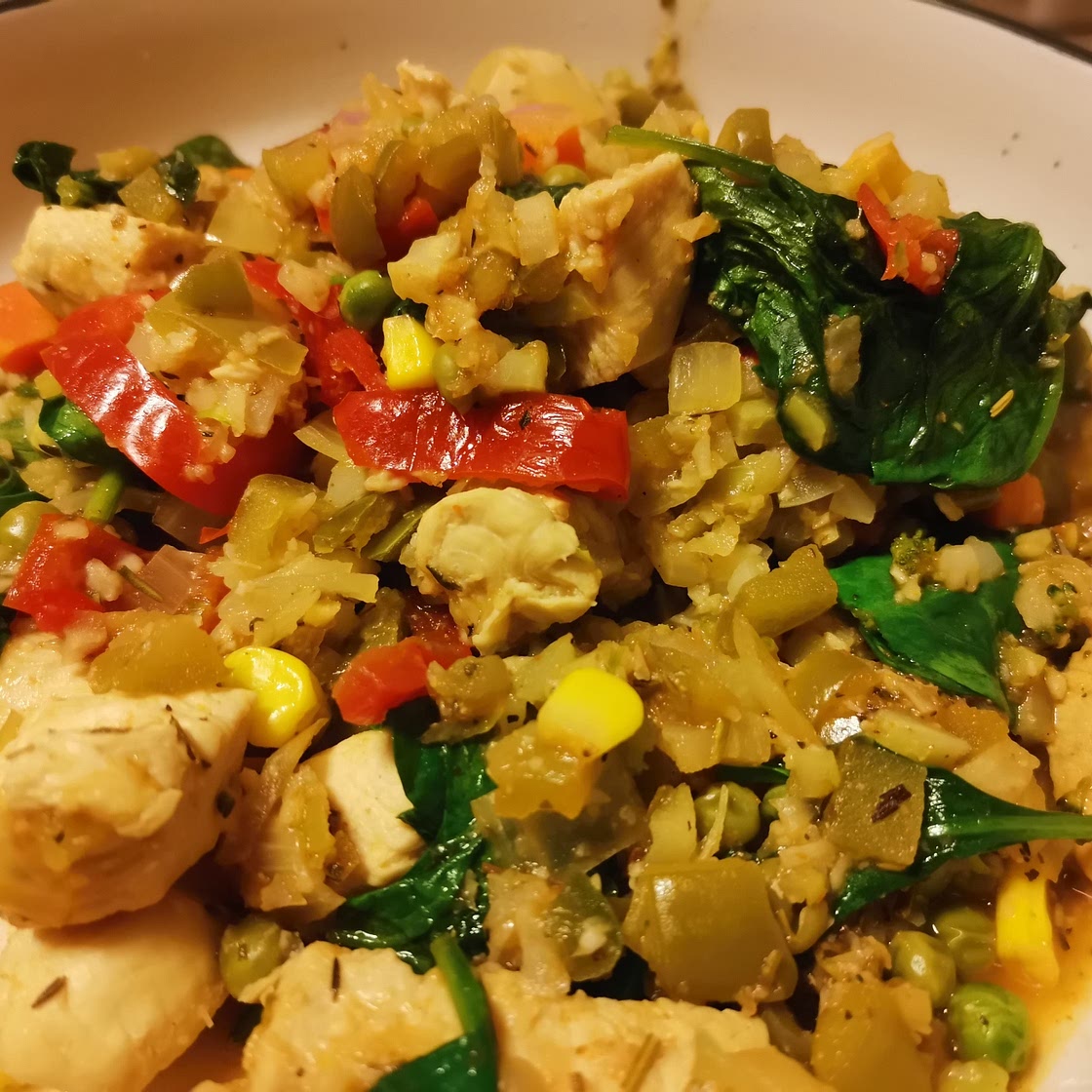 Low Carb Arroz Con Pollo Recipe