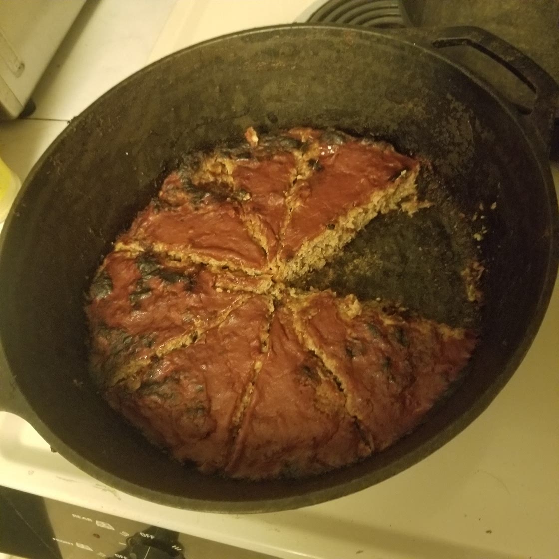 Easy Skillet Meatloaf