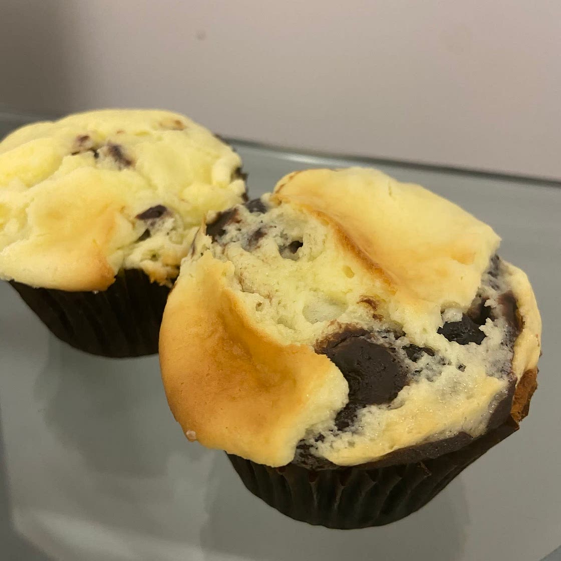 Chocolate Cheese Muffins