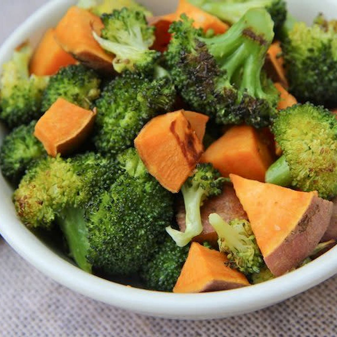 Sweet Potato & Broccoli Puree (Baby Food)