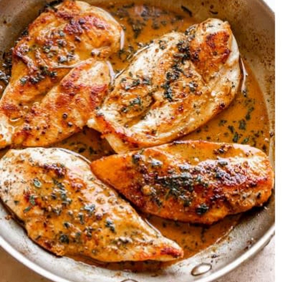 Oven top chicken fillet