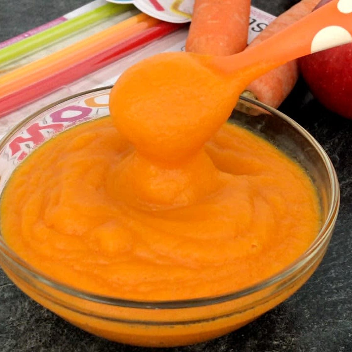 Healthy Fruit And Vegetable Puree