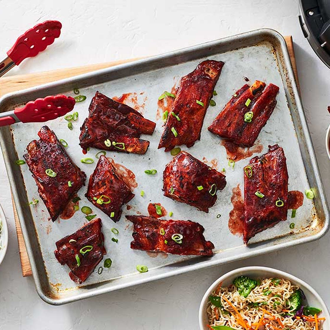 Instant Pot® BBQ Pork Style Glazed Ribs