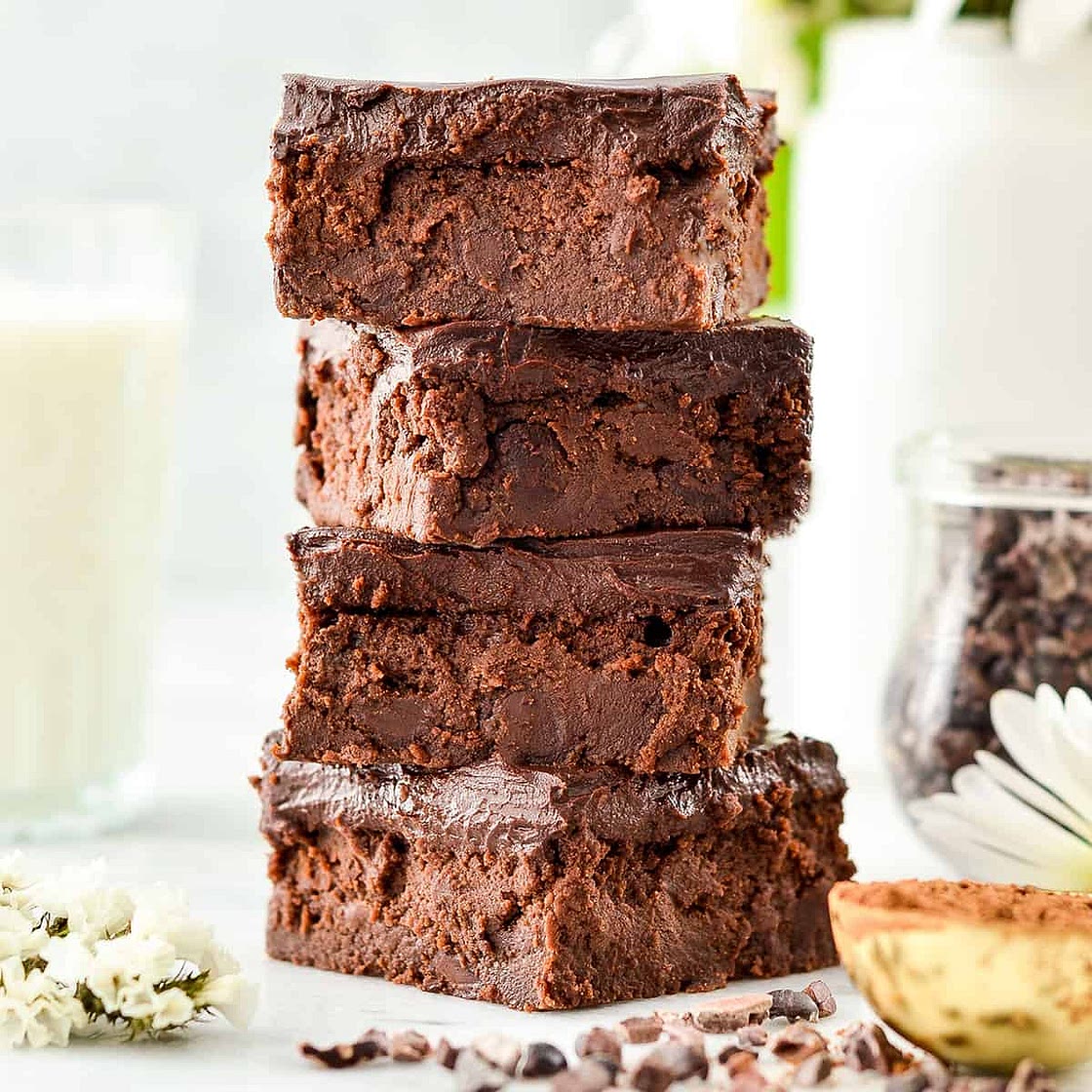 Healthy Greek Yogurt Brownies