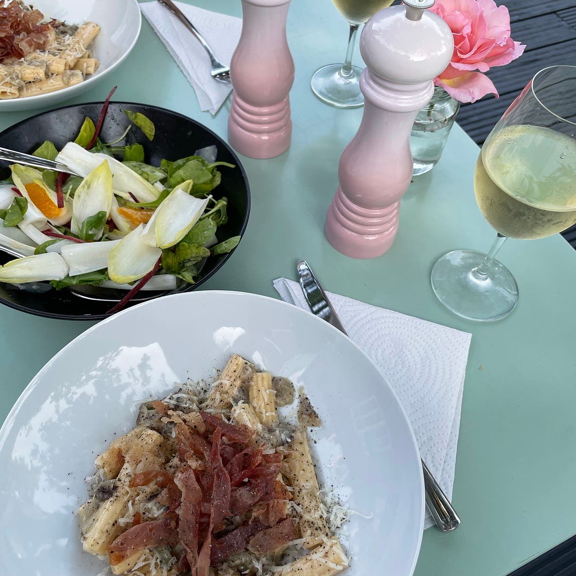 Rigatoni with Radicchio and Gorgonzola