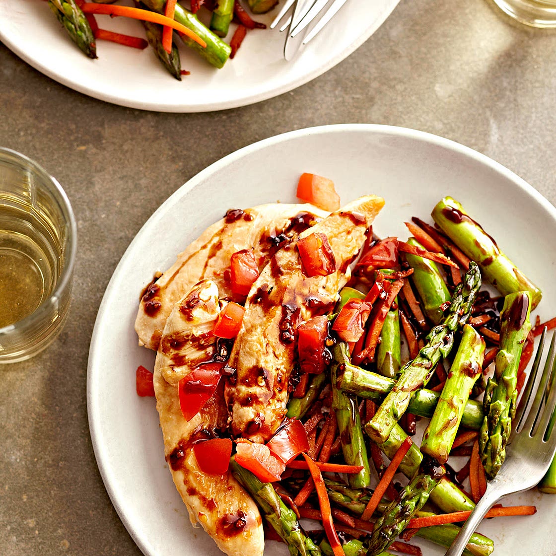 Balsamic Chicken and Vegetables