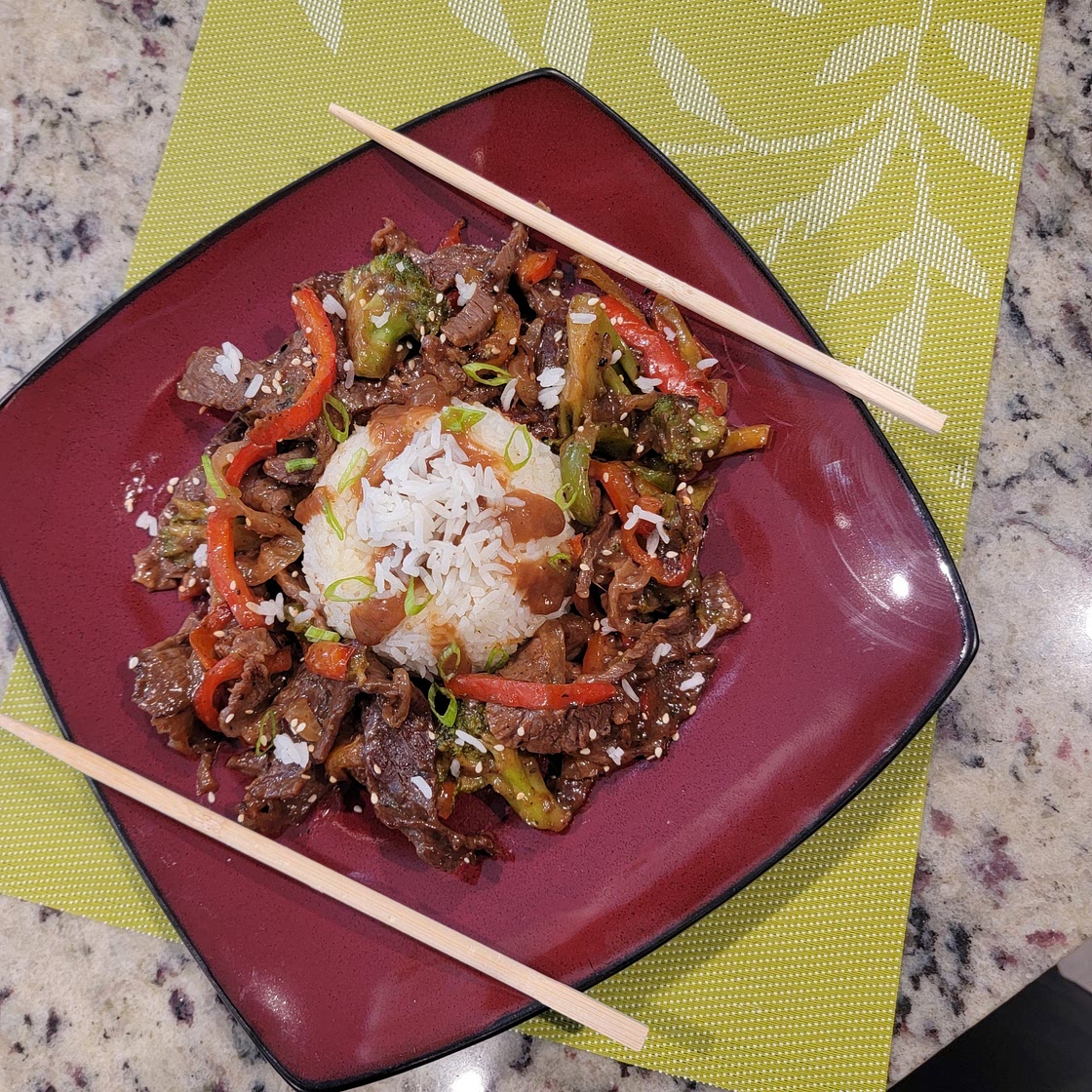 Air Fryer Pepper Steak Stir Fry