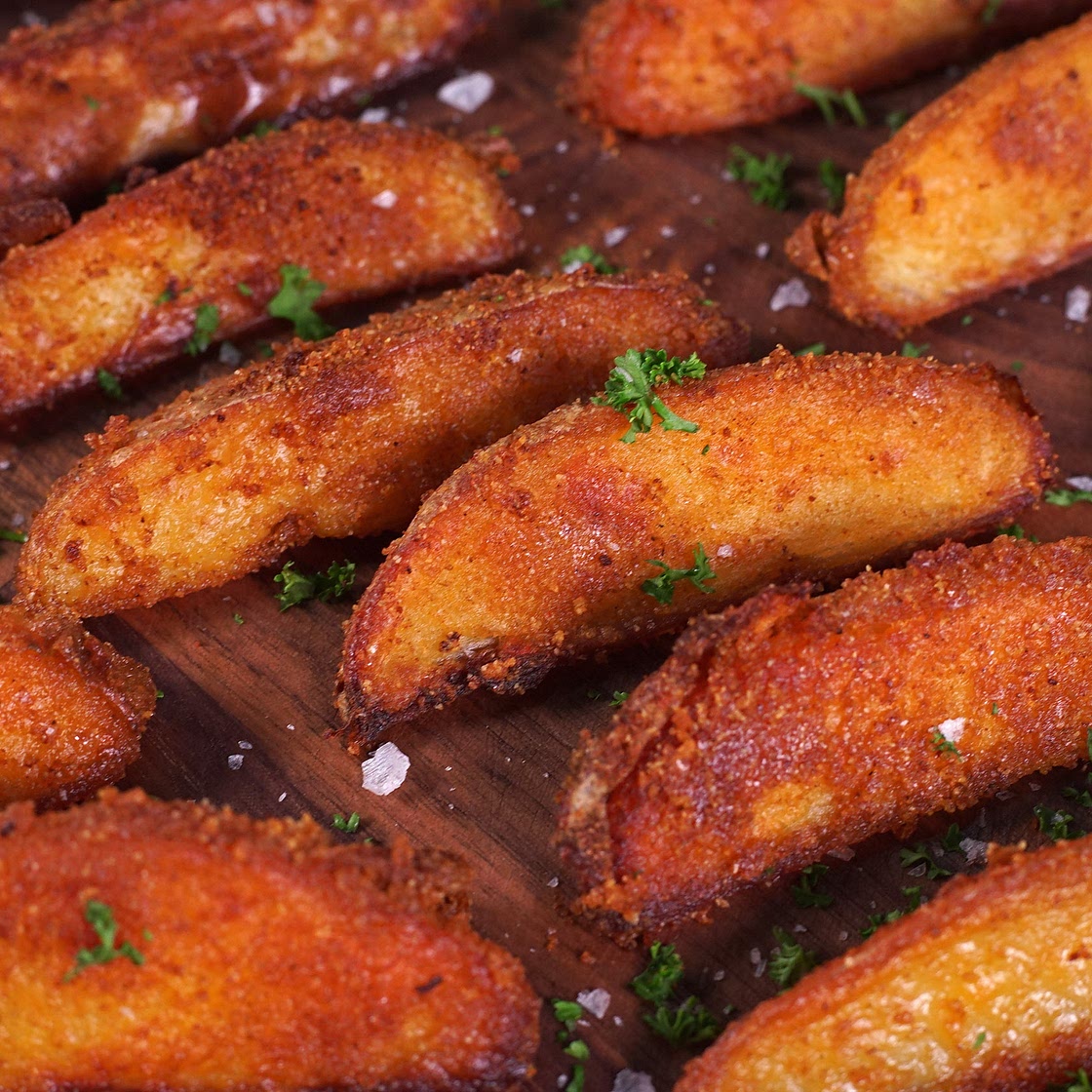 Cajun Style Wedges by Pureety