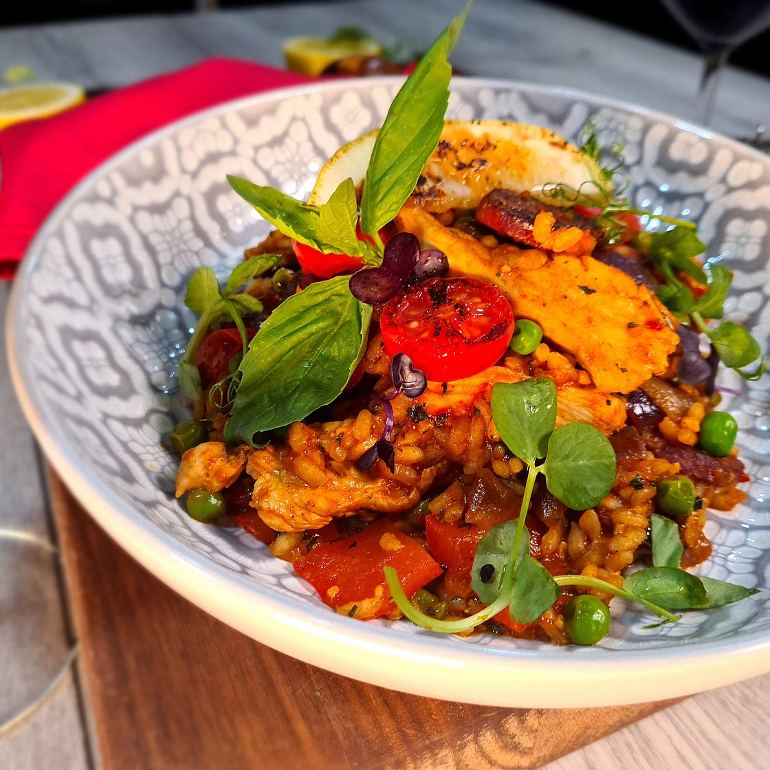 Classic Chicken Paella by Pureety
