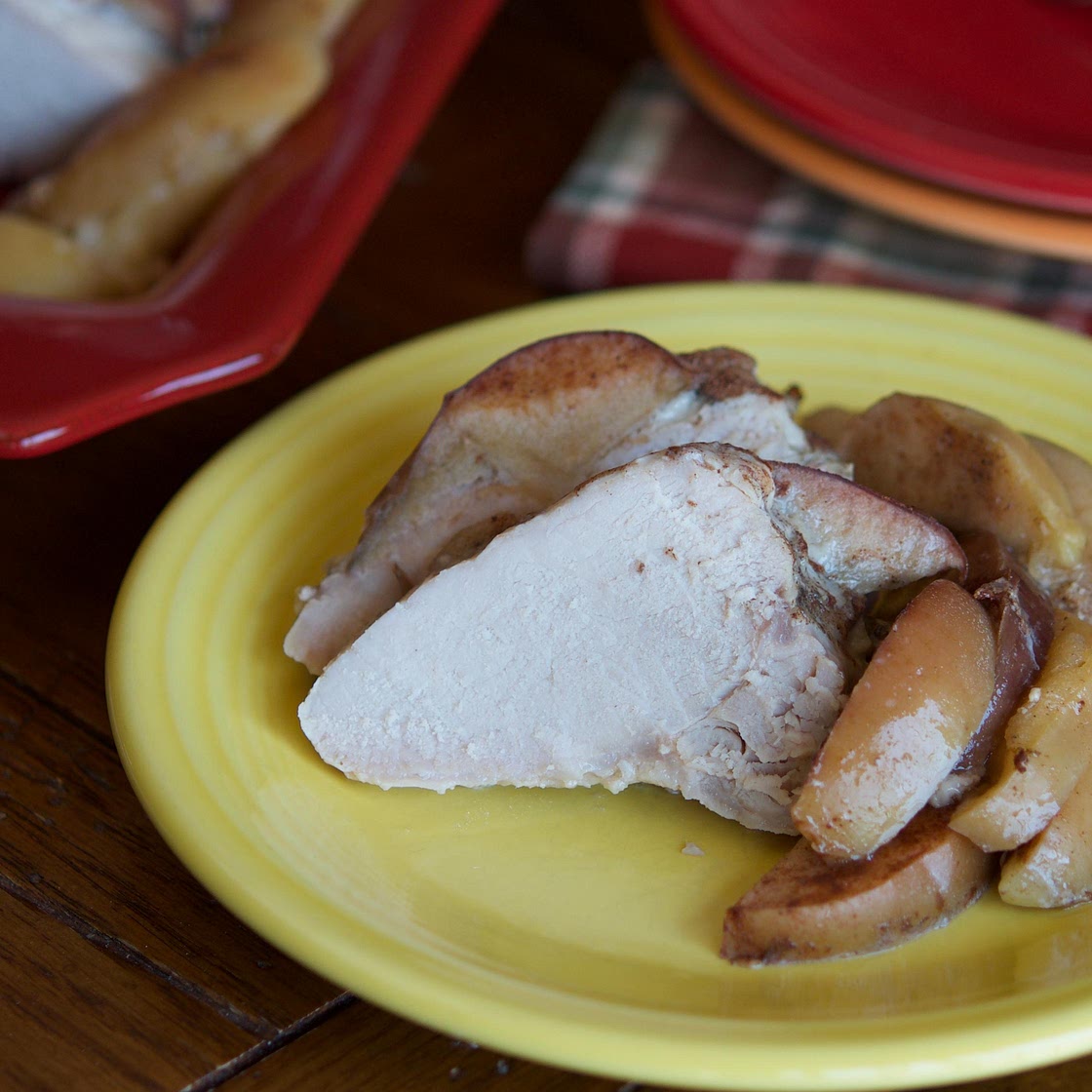 Honey Apple Pork Loin - Dump and Go Dinner