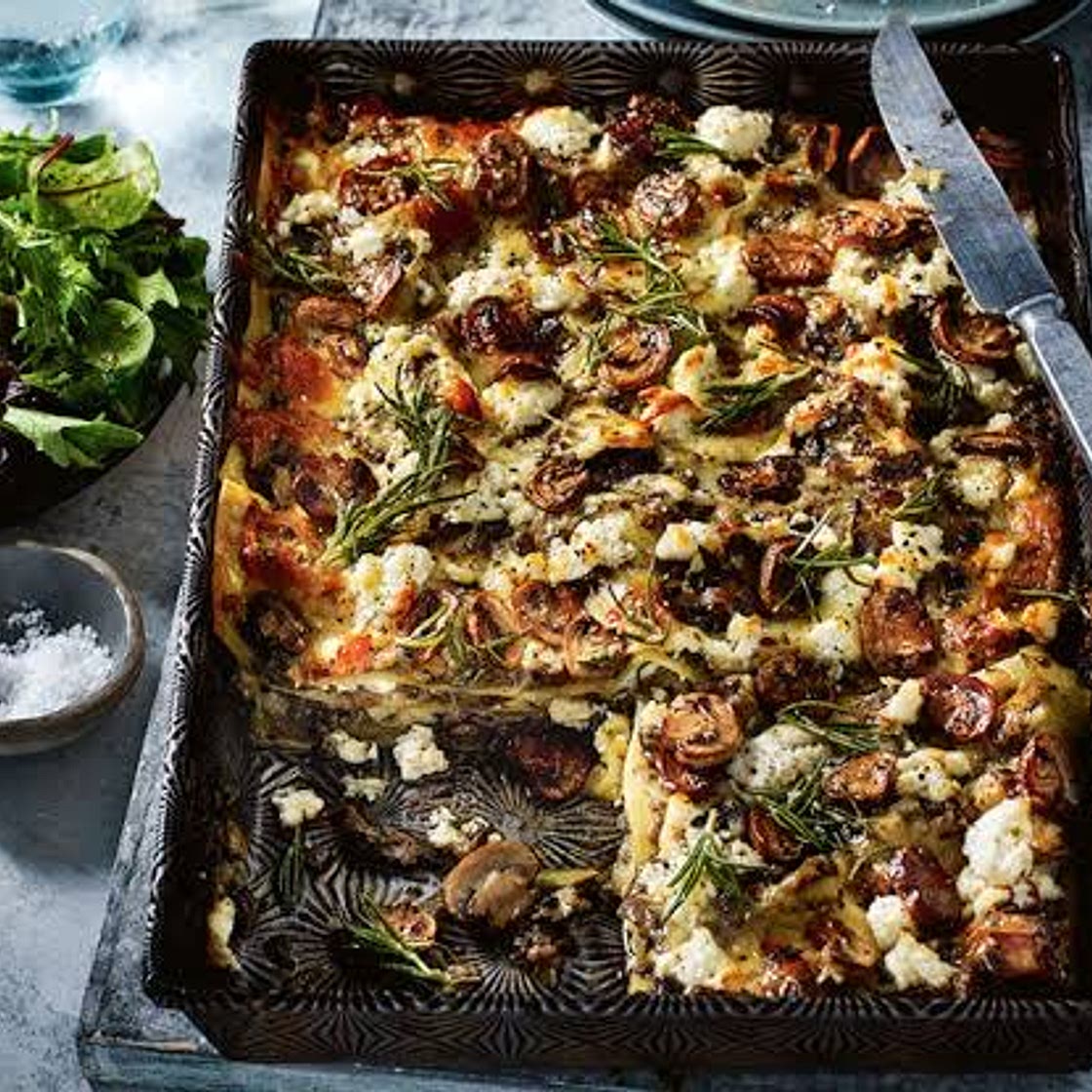 Mushroom Bianco Lasagna 