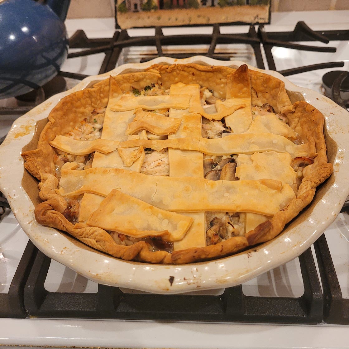 Creamy Chicken Pie