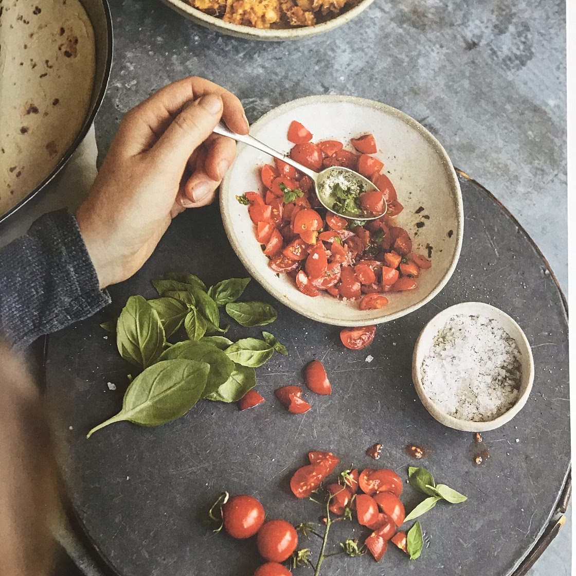 Quick Squash Piadinas
