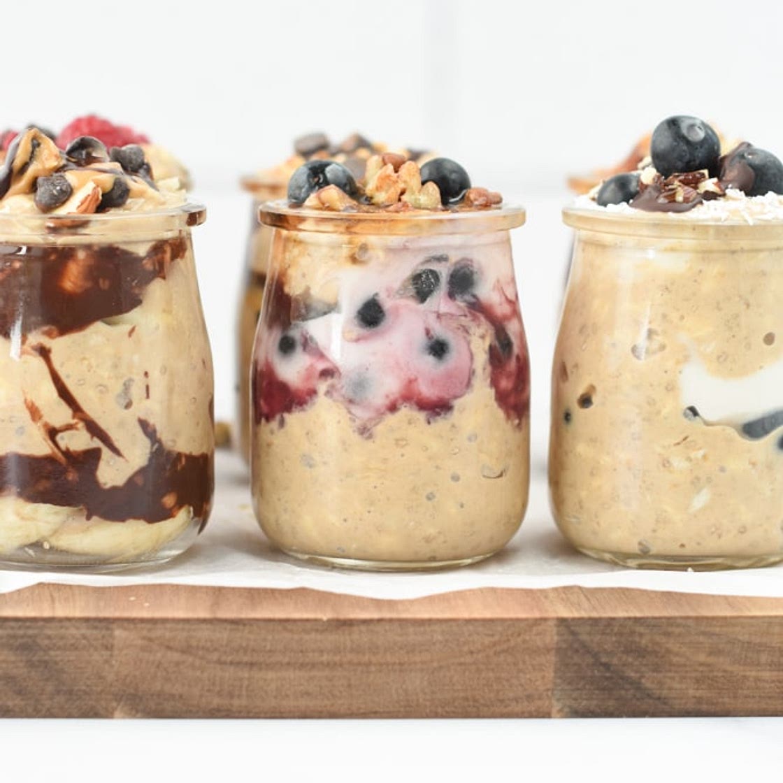 Overnight Oats with Protein Powder