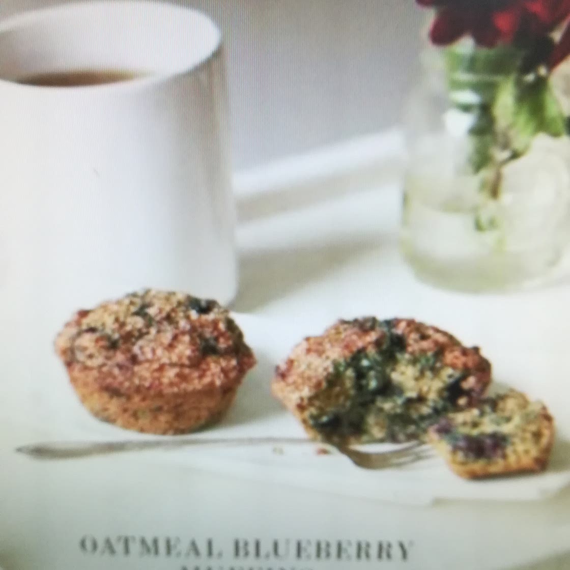 Oatmeal Blueberry muffins