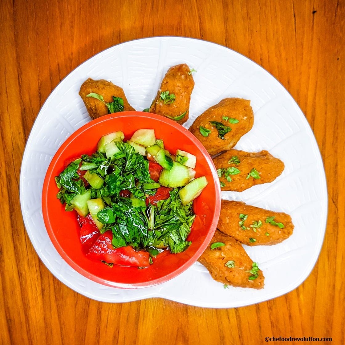 Red lentil patties: packed with iron and perfect for summer