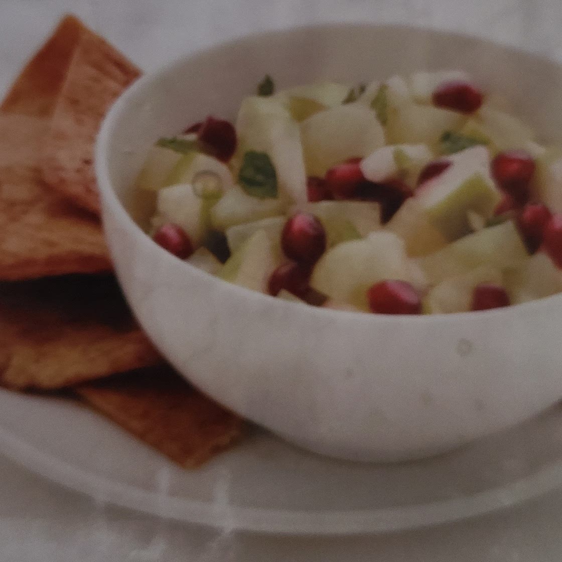 Pomegranate Apple Salsa