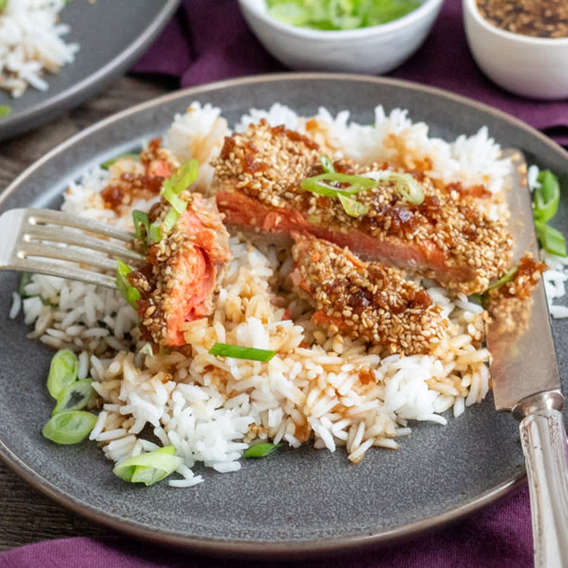 Sesame-Crusted Salmon
