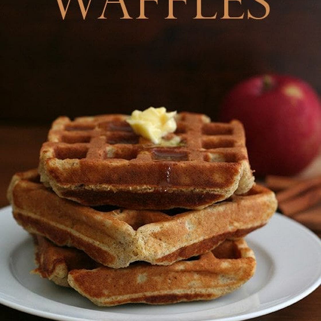 Apple Cinnamon Waffles