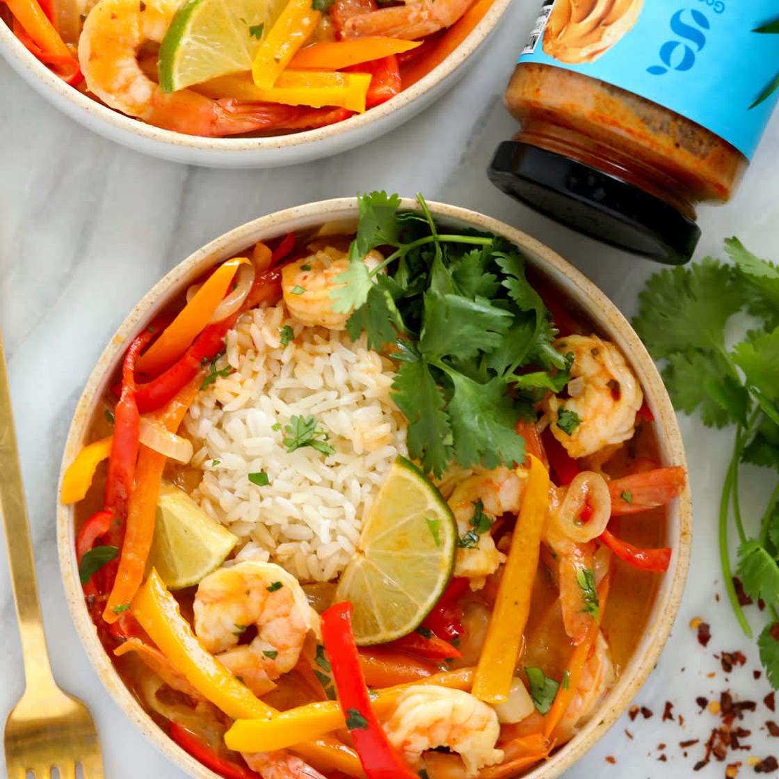 Panang Shrimp Curry