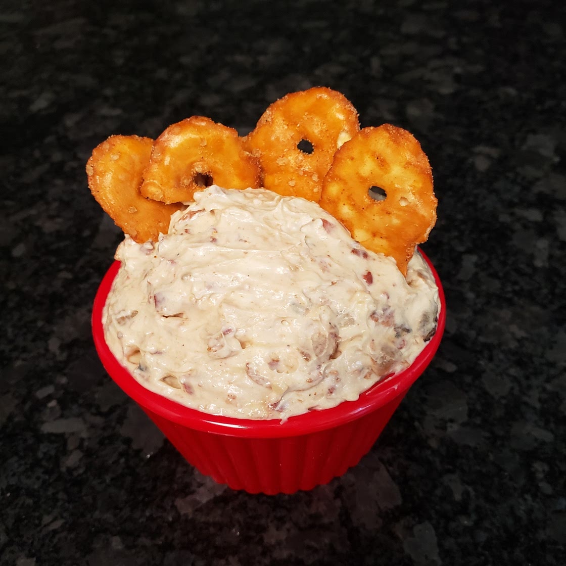 Bacon, Roasted Garlic & Caramelized Onion Dip