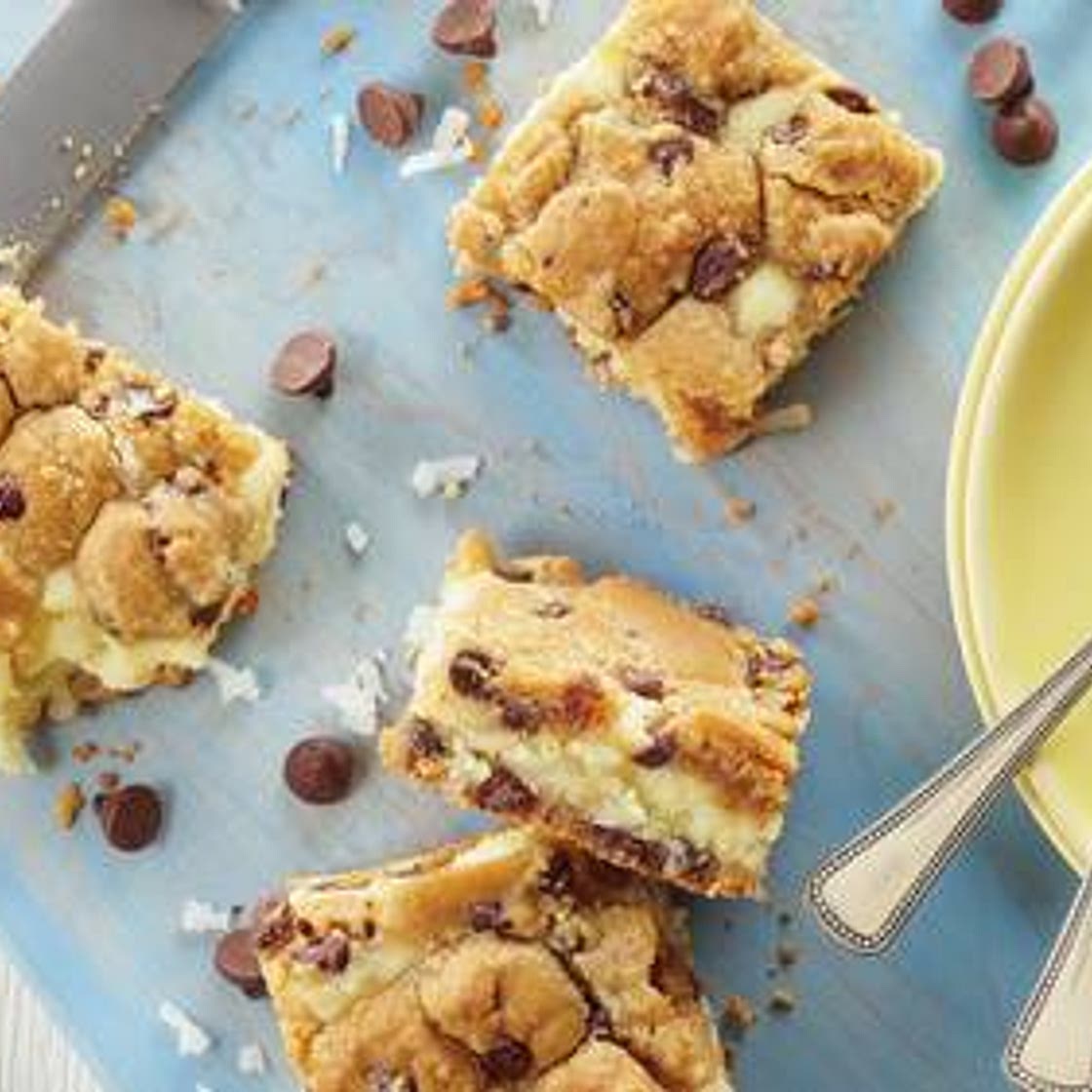 Chocolate Chip Cheesecake Bars