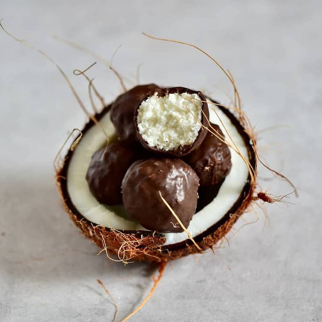 Healthy Vegan Coconut Bliss Balls