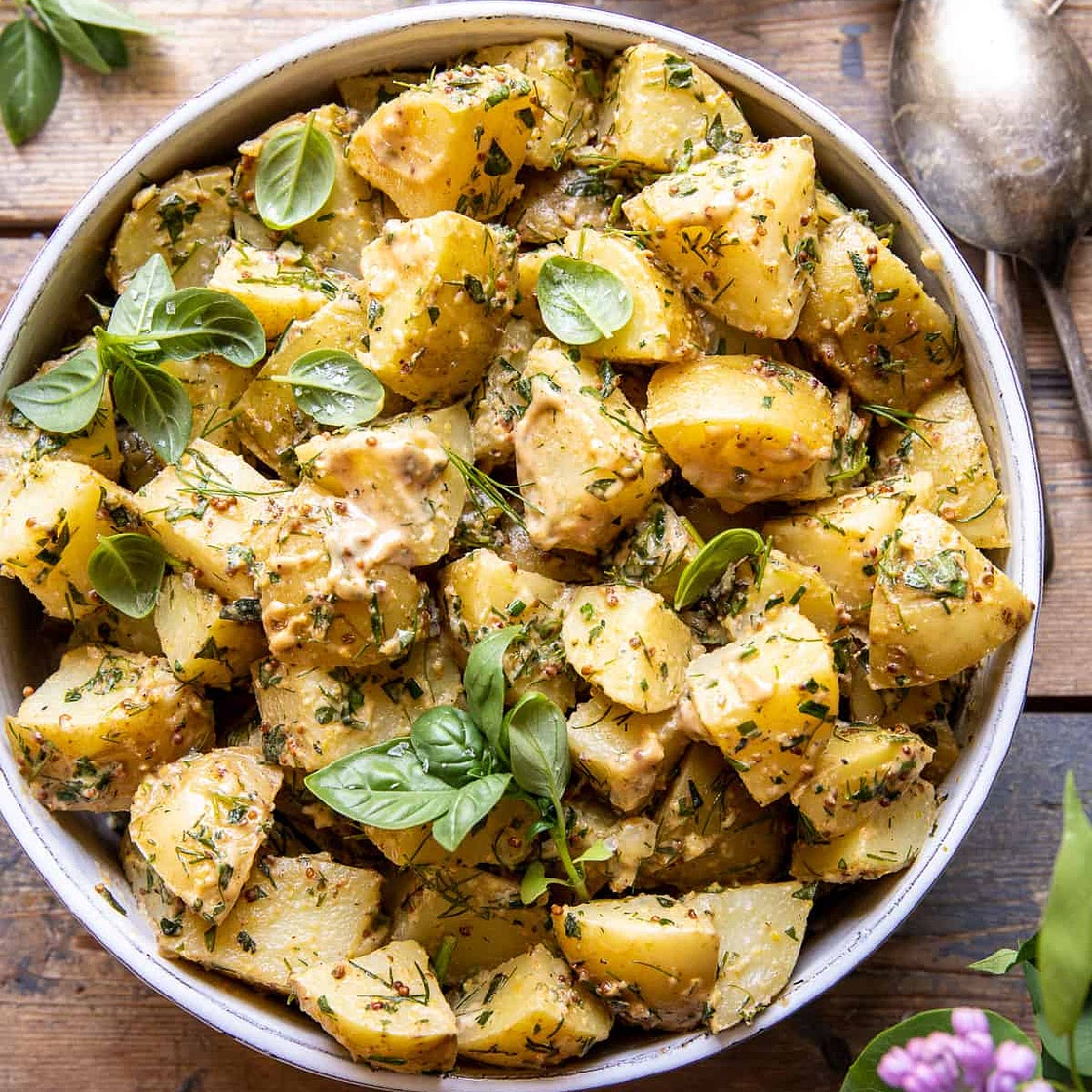 The Best Simple Vegan Potato Salad