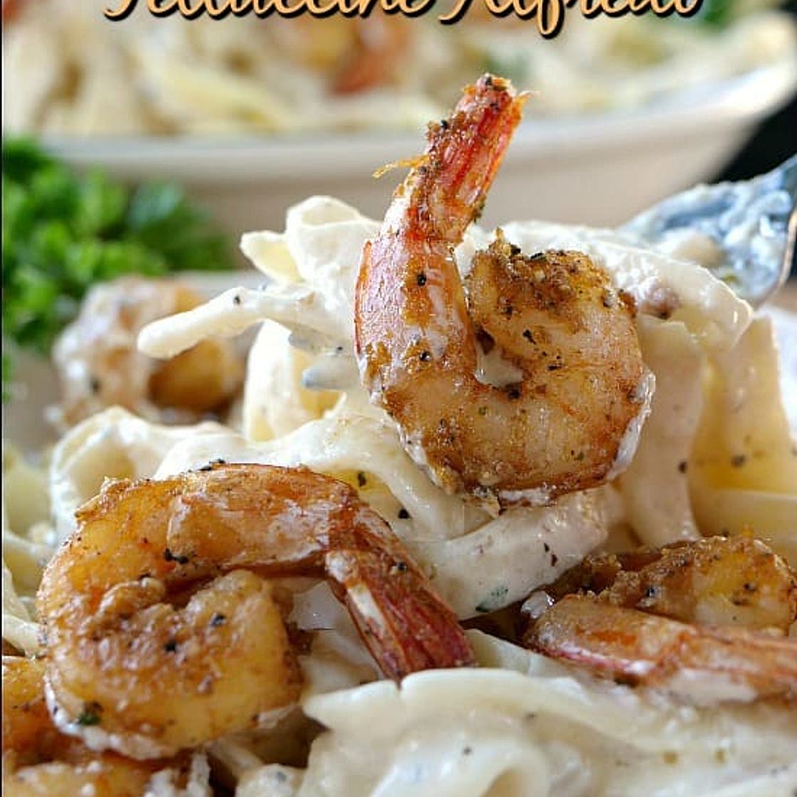 Cajun Shrimp Fettuccine Alfredo