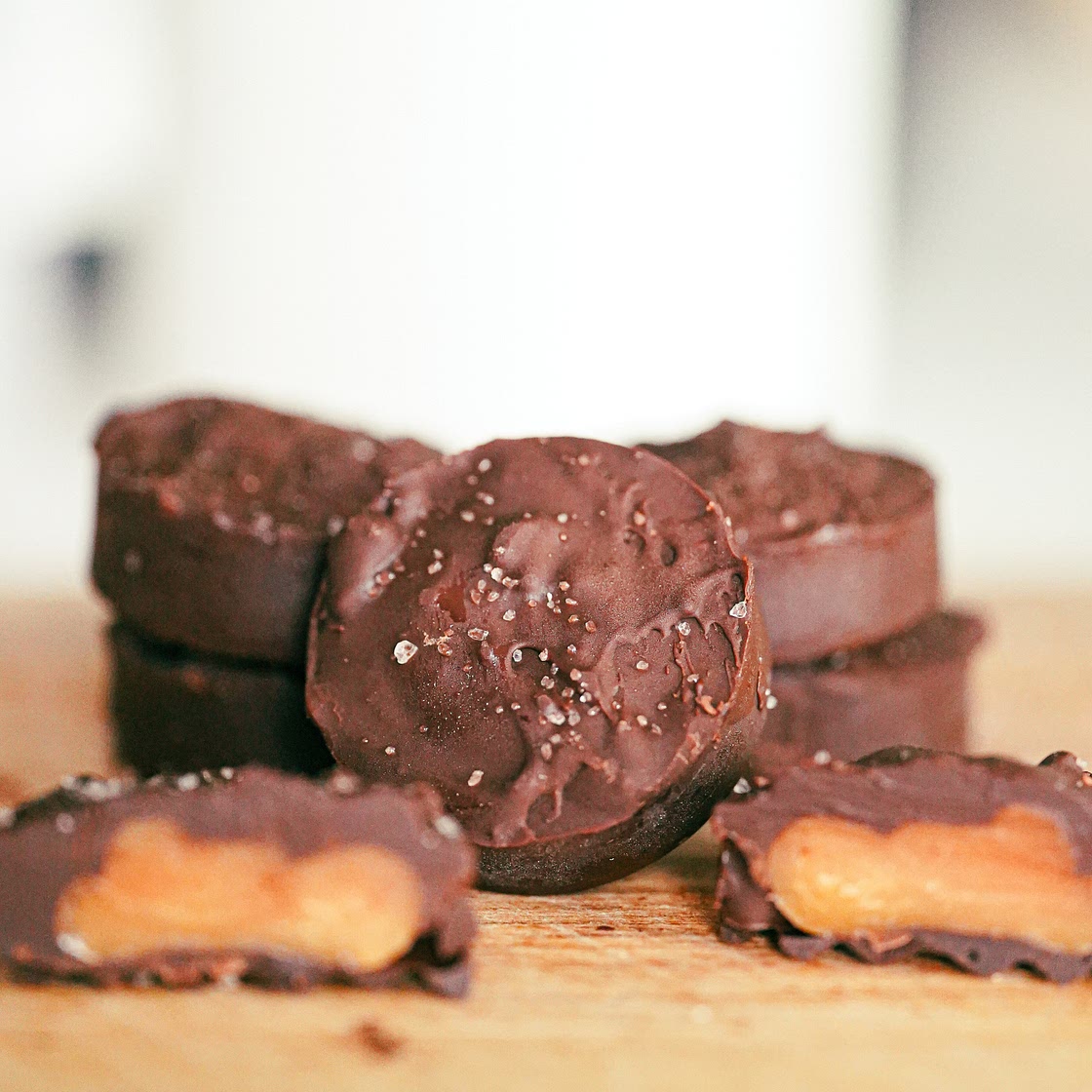 Salted Chocolate Covered Caramel