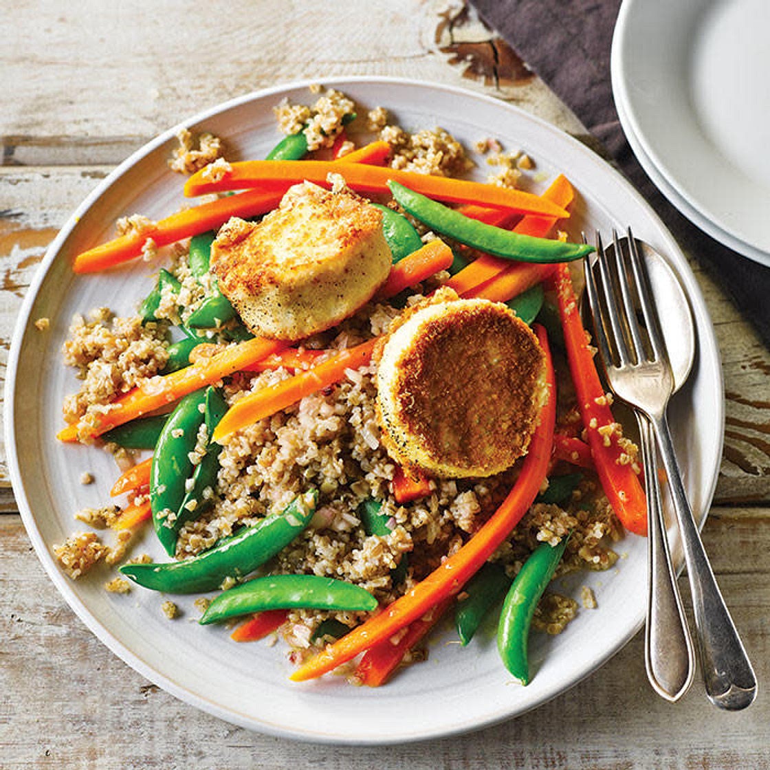 G - 600 Calories or Under - Quinoa Goats' Cheese Salad