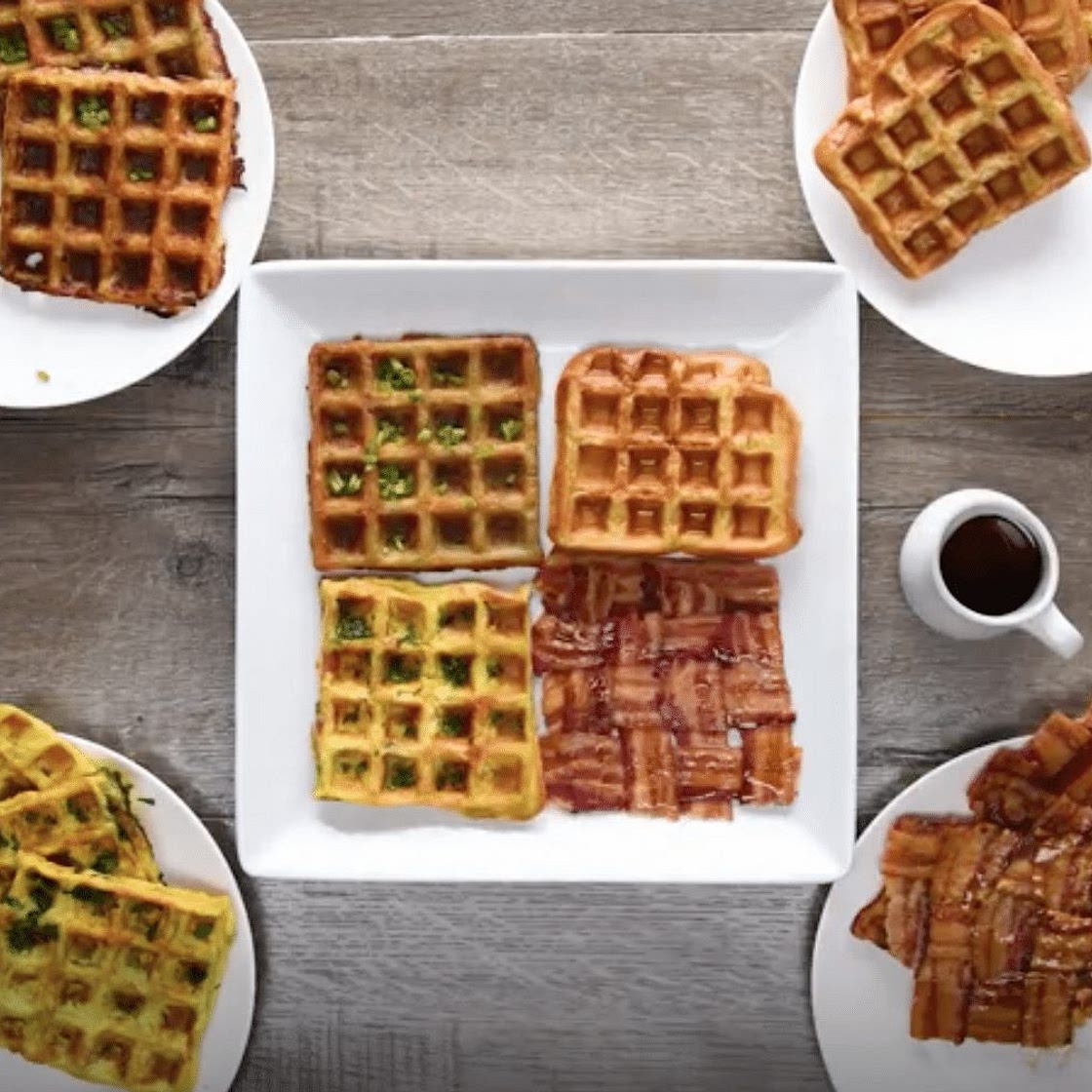 Waffle Iron Hashbrowns