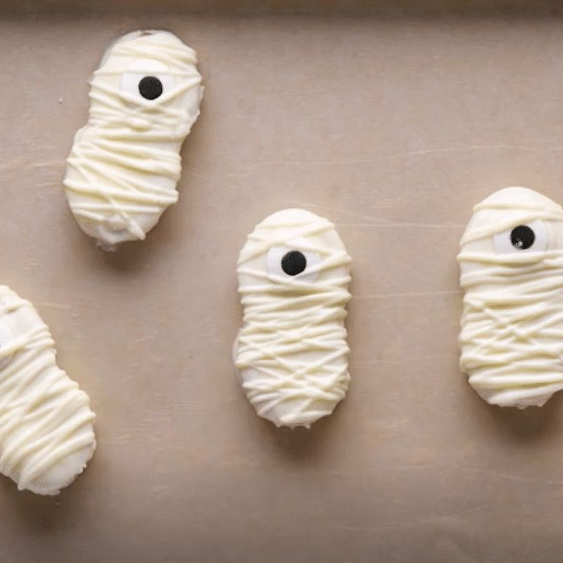 Nutter Butter Mummy Cookies