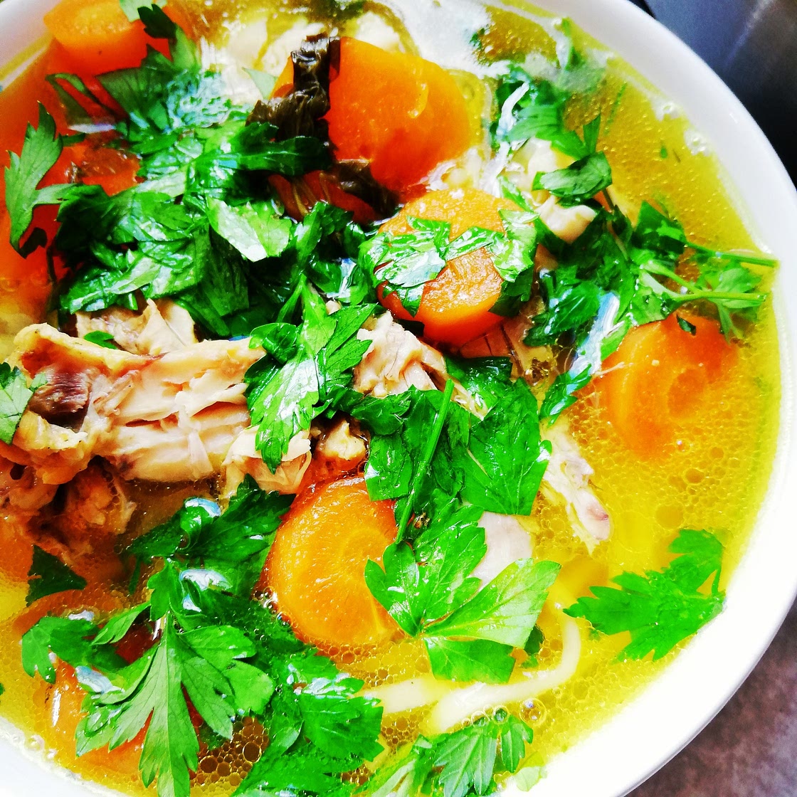 Chicken soup.