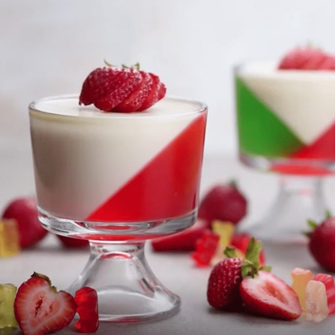 Gummy Bear Panna Cotta