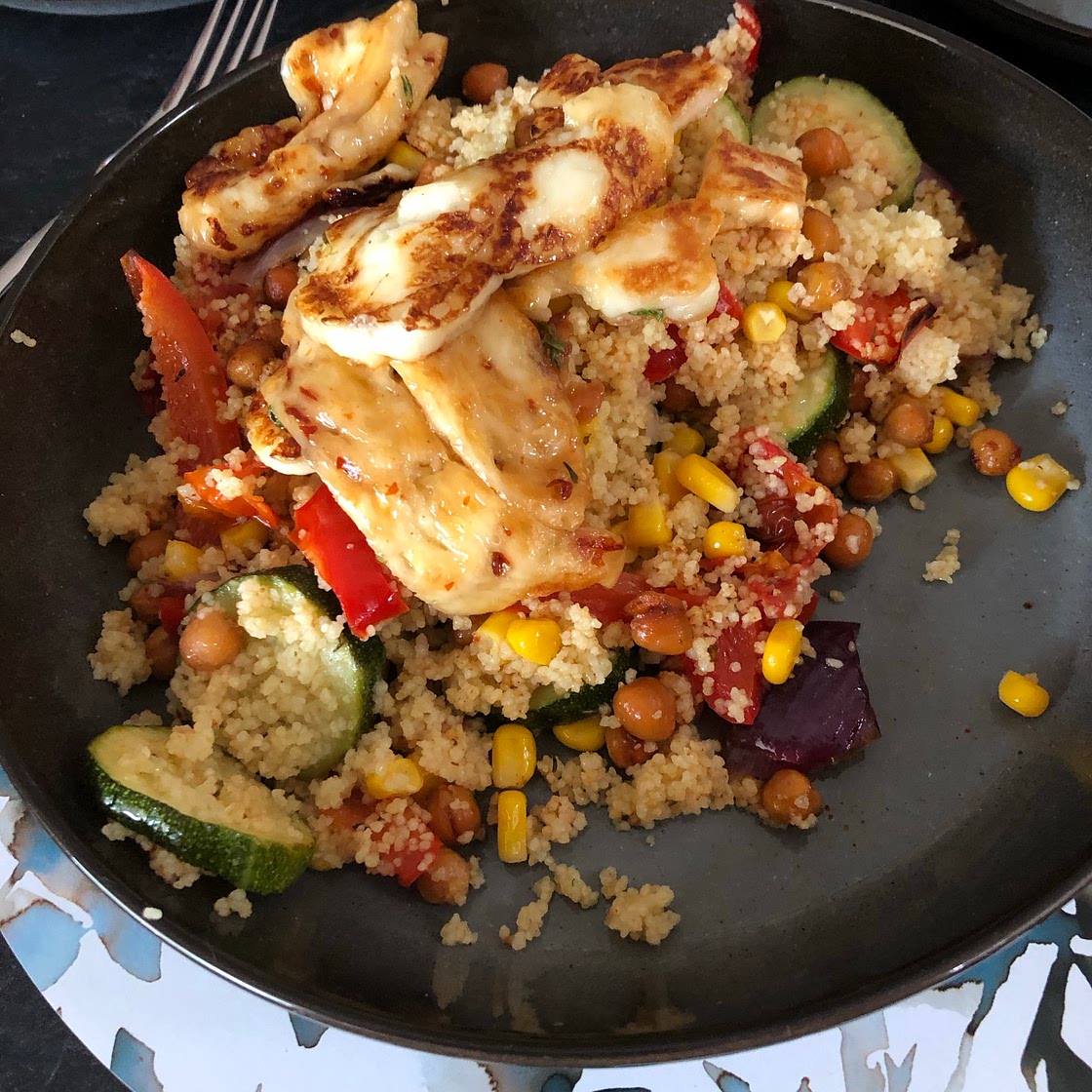 Summer couscous salad