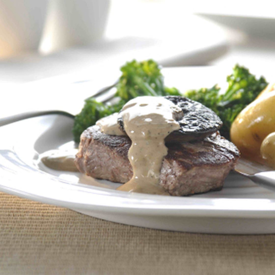 Fillet Steak with Philly Peppercorn sauce