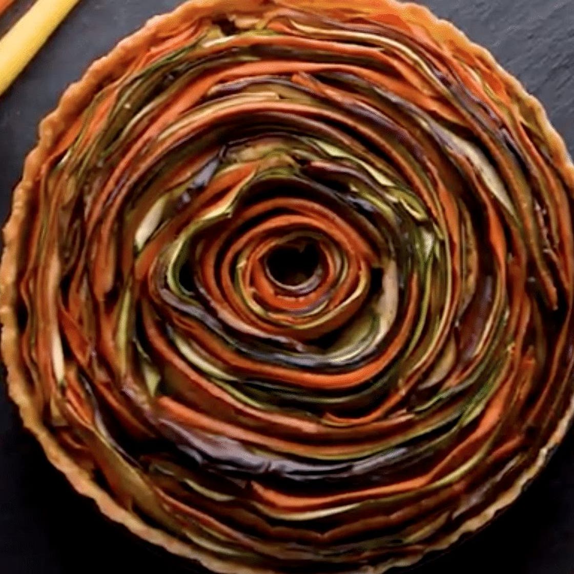 Spiral Vegetable Tart