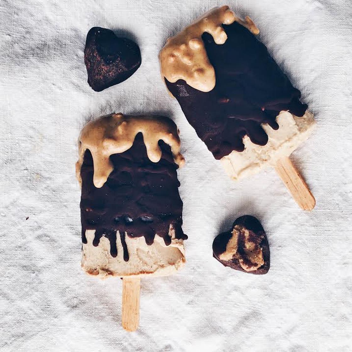Peanut Butter Popsicles